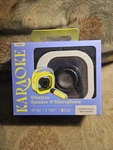 Coby Karaoke Wireless Speaker & Microphone Set New. Fixed Price $25.89.