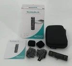 Movo Doublemic-di Dual Capsule Microphone Iphone Two-sided Cardioid Condenser. Fixed Price $17.95.