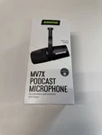 Shure MV7X Xlr Podcast Dynamic Microphone - Black. Fixed Price $105.55.