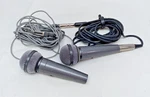 (X2) Realistic Highball Unidirectional Dynamic Microphones 33-984C W/ 1 Cable. Fixed Price $29.99.