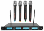 Rockville RWM4401UH Uhf (4) Wireless Handheld Microphones Church Sound Systems. Fixed Price $184.95.