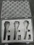 Samson Q6 3-PACK Dynamic Foam Case Only. Fixed Price $25.00.