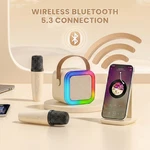 Mini Bluetooth Karaoke Microphone, Portable Wireless Singing MACHINE,INCLUD2. Fixed Price $12.59.