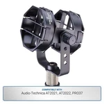 Audio-technica Shockmount Compatible With AT2021, AT2022, PRO37. Fixed Price $65.00.