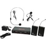 Galaxy Audio EDXR38SV Dualchannel Wireless Headsetlavalier Band Refurbished. Fixed Price $211.19.