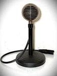 Vintage 1940'S Rca MI-12016-G Pressure Microphone, Working, With Desk Stand. Fixed Price $195.00.