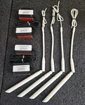 Lot Of 4 Clock Audio Suspended C8SW-RF Shotgun Microphone & CPPW01 Phantom Power. Fixed Price $169.15.