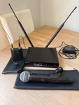 Shure QLXD124/85 Combo Wireless Handheld & Lav Mic System H50 Band (534-598 Mhz). Fixed Price $900.00.
