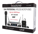 Boytone BT-104UM, Uhf Wireless Dual Handheld Microphone System/digital Display. Fixed Price $99.99.