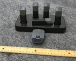 Lot Of 5 Revolabs Conference Microphones 01-HDTBLMIC-DR-11 W/ Remote And Dock. Fixed Price $69.99.