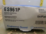 Audio Technica ES961P Uniplate Boundary Microphone Unidirectional 18-G. Fixed Price $62.00.