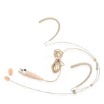 Pyle Pro Dual Over-ear Headset Microphone Beige/matches Various Skin Types. Fixed Price $32.44.
