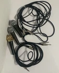 OM-500 Microphone Shs Lot With 1 Jvc And Cords Untested V2. Fixed Price $21.95.