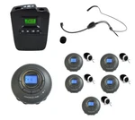 Enersound 5-PERSON Portable Interpretation & Tour Guide System. 3-YEAR Warranty. Fixed Price $437.00.