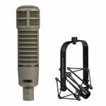 Electro-voice RE20 Broadcast Announcer Mic W/ 309A Shockmount. Fixed Price $465.00.