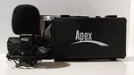 Apex 435B Compact Studio Condenser Phantom Powered Cardioid Microphone Set. Fixed Price $58.27.