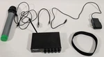 Fifine M-K036 Uhf Dual Channel Wireless Microphone Set W/ Receiver + M103. Fixed Price $28.89.