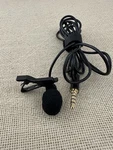 Powerdewise Lavalier Lapel Microphone 3.5MM Trs Compact Black With Storage Bag. Fixed Price $12.00.