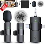 3 1 Wireless Lavalier Microphone Iphone Android Camera Mini Recording Us. Fixed Price $43.79.