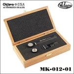 Oktava MK-012-01 Hypercardioid Capsule Mic Kit Black New Wood Jewelers Box. Fixed Price $365.00.