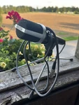 Vintage Microphone-uher M517 + Stand Free Shipping. Fixed Price $100.00.