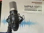 Marantz MPM-1000 Studio Recording Condenser Microphone Brand New Box. Fixed Price $34.99.