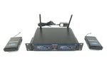 Vocopro Udh-dual Uhf Wireless Receiver And 2 Bodypack Transmitters. Fixed Price $99.97.