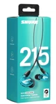 Shure SE215SPE Blue Sound Isolating In-ear Dj Monitoring Headphones/earphones. Fixed Price $109.00.