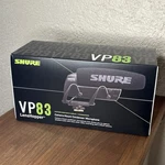 Shure VP83 Lenshopper Camera-mount Condenser Wired Microphone New. Fixed Price $99.00.