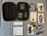 Professional Wireless Lavalier System - Dual Lapel & Mini Receiver. Fixed Price $50.00.