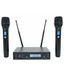 Rockville Dual Uhf 200 Ch. Handheld Wireless Vocal Karaoke Microphone System. Fixed Price $89.95.