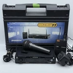 Samson Concert Uhf True Diversity Wirless System Complete W/microphone CR77. Fixed Price $52.46.