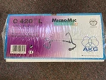 Akg 420 Iii - Headset Microphone New In Box. Fixed Price $199.00.