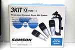 Samson 3KIT Q TOM3 Dynamic Drum Microphone With Hard Case.. Fixed Price $94.00.