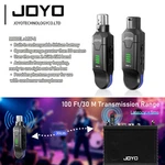 Joyo 2.4GHZ Wireless Microphone System Channel Transmitter & Receiver Dynamic. Fixed Price $50.99.