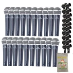 (20 Pack) Handheld Microphones Fat Toad Studio Recording Unidirectional Mics. Fixed Price $163.00.