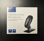 Insignia Usb Microphone Cardioid Podcast Streaming Youtube Gaming Plug And. Fixed Price $29.99.