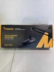 Open Box! Maono PD100X Series Usb/xlr Dynamic Microphone Boom Arm Bundle. Fixed Price $32.00.