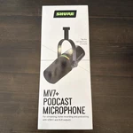 Shure MV7+K Microphone Usb-c Xlr For Podcasting Streaming Recording Open Box. Fixed Price $244.00.