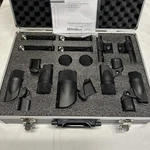 Presonus DM-7 Drum Microphone Kit W/ Case 7-PIECE Set (1 Has Hiss Issue). Fixed Price $190.49.