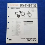 Sony ECM-T140 ECM-T150 Service Manual Original Paper Oem Repair Guide Usa. Fixed Price $47.88.