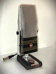 Super-sized Rca 44 Working Replica Ribbon Microphone, One-of-a-kind, !!. Fixed Price $750.00.