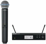 Shure BLX24R/B58-H10 Wireless Handheld BETA58 Microphone System W/ Rackmount Kit. Fixed Price $539.00.