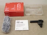 Canon DM-100 Directional Stereo Microphone With Windscreen Nice Box. Fixed Price $97.71.