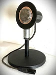 Vintage 1940'S Rca 88A "pressure" Dynamic Microphone W/rare Baffle, Works, Stand. Fixed Price $397.00.