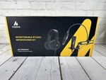Maono AU-PM401H Podcasting Microphone W/studio Headphone Kit 192KHZ/24BIT Euc!. Fixed Price $72.21.