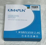 Kimafun 2.4G Wireless Lavalier Microphone Voice Amplifier New Sealed. Fixed Price $14.95.