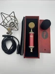 Blue Spark Sl Large Studio Condenser Microphone - Red + Xlr Cable Shock Mount. Fixed Price $79.99.