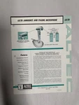 Vtg Original Altec 687B Announce & Paging Microphone Spec Sheet (A3). Fixed Price $15.95.