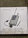 Hotec U05 / U25 Uhf Wireless Headset & Lavalier Microphone System Receiver. Fixed Price $24.99.